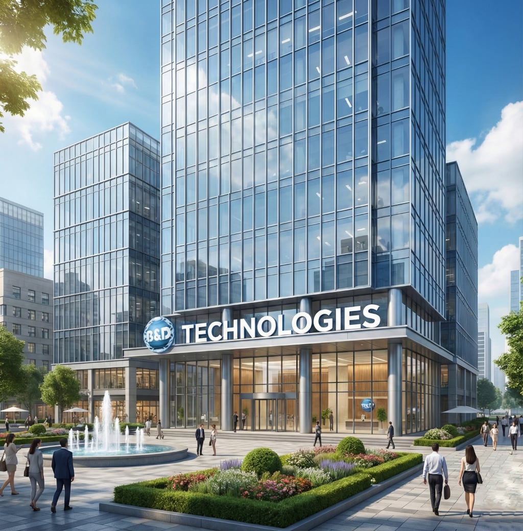 现代摩天大楼办公室